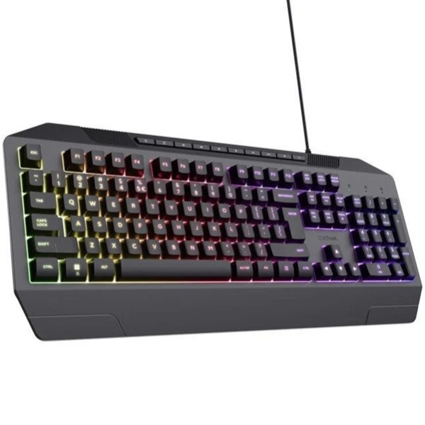 Teclado Gaming Trust Gaming GXT 836 EVOCX preto M 4