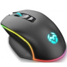 Ratón gaming KROM Keos negro 1