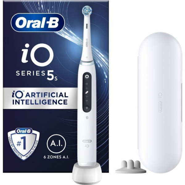 Cepillo de dientes eléctrico ORAL-B iO Serie 5S blanco D