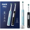 Cepillo de dientes eléctrico ORAL-B Pro 1 Duo Edition negro/turquesa 1