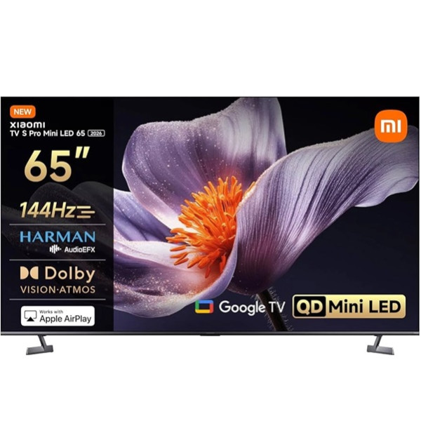 Smart TV XIAOMI S Pro 65" Mini LED 4K UHD ELA6318EU negro D