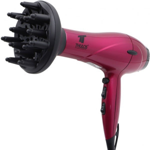 Secador de pelo Thulos TH-HD809 rosa/negro H