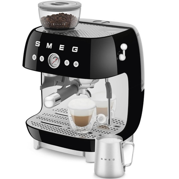 Cafetera Expreso SMEG EGF03BLEU negro M 2