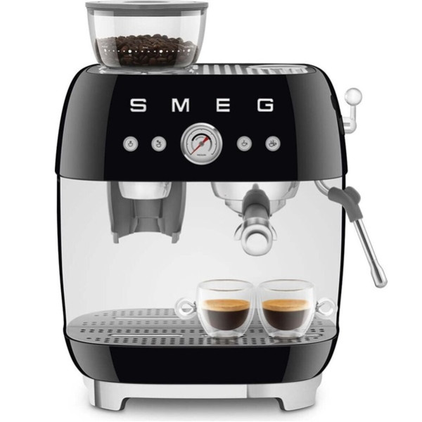 Cafetera Expreso SMEG EGF03BLEU negro D