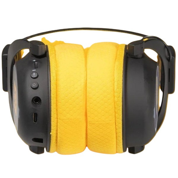 Auriculares Gaming con micrófono Blade Kings League preto/amarillo M 6