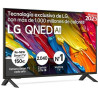 Smart TV LG 43" QNED 4K UHD 43QNED84A6C preto 1