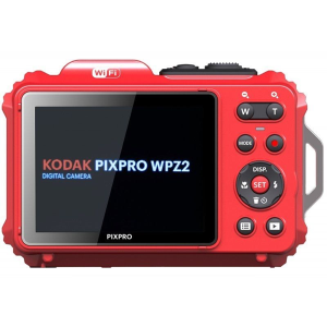 Kodak Pixpro WPZ2RD6 + 2 baterías + 1 microsd rojo H