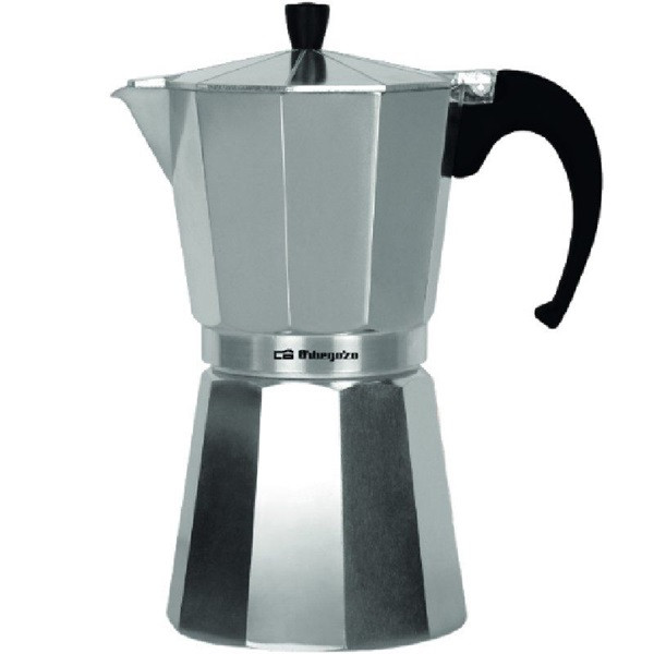 Cafetera italiana Orbegozo KF 1400 A 14 tazas acero inoxidable D