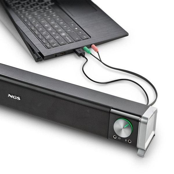Barra de sonido NGS Subway negro M 4