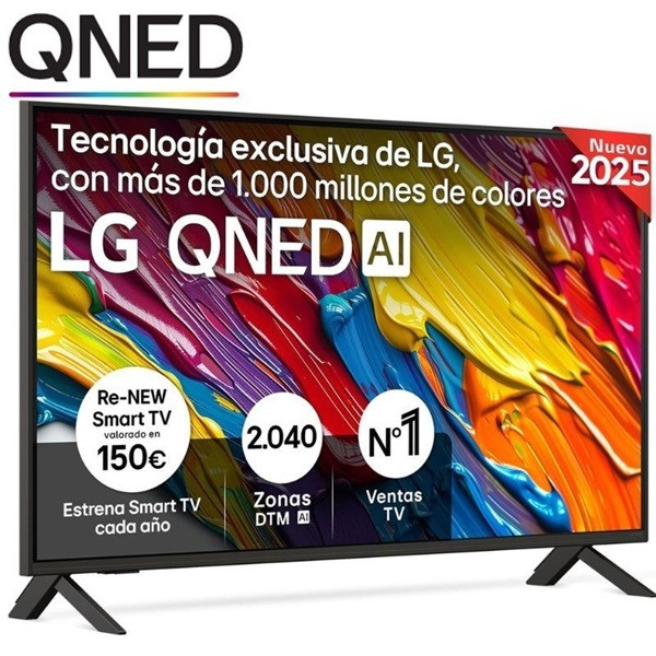 Smart TV LG 50" QNED 4K UHD 50QNED84A6C negro M 5