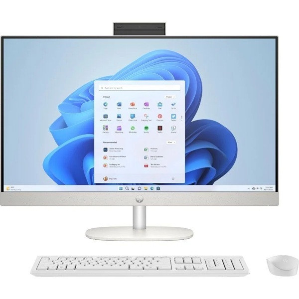 HP 27" Intel Core Ultra 5 16GB RAM 512GB 27-CR2014NS blanco D