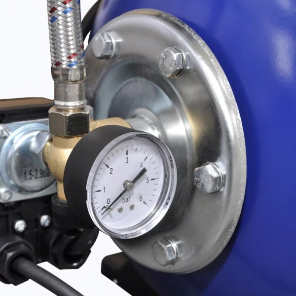 Bomba De Jardín Eléctrica 1200W Azul M 2