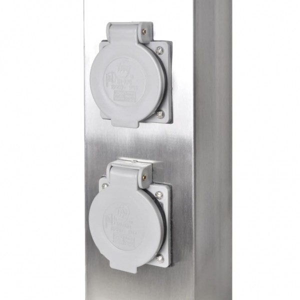 Tomada de jardim.pilar em aço inoxidável M 5