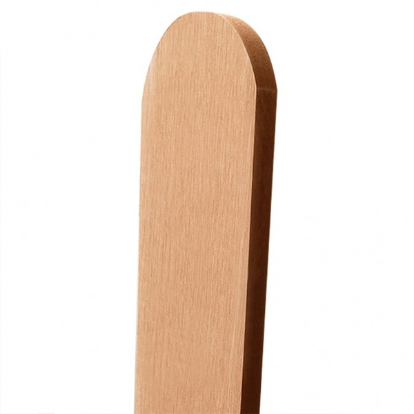 Valla de estacas de jardín de WPC 200x60 cm M 3