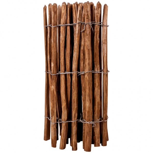Valla de jardín madera de avellano 90x500 cm M 2