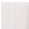 Cerca de jardim dupla face 90x300 cm branco 3
