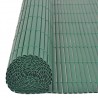 Valla de jardín de doble cara PVC verde 90x500 cm 5