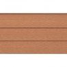 Placas de vedação de substituição 9 pcs em WPC 170 cm castanho 3