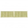 Portões de jardim 2 pcs 300x75 cm pinho impregnado 2