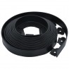 Borde de césped flexible con 30 estacas 10 m 5 cm 3