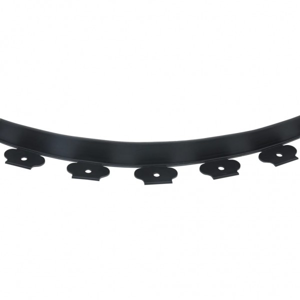 Borde de césped flexible con 30 estacas 10 m 5 cm M 4