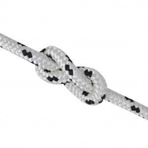 Rollo de cuerda de barco trenzada línea poliéster 10 mm x 50 m H