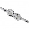Rollo de cuerda de barco trenzada línea poliéster 10 mm x 50 m 2