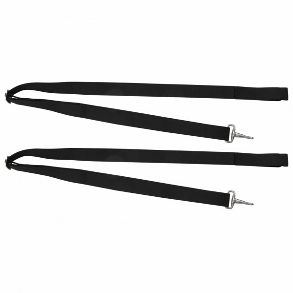 Correas para toldo Bimini 2 unidades tela y acero inoxidable M 4