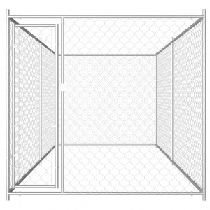 Canil de exterior 382x192x185 cm H