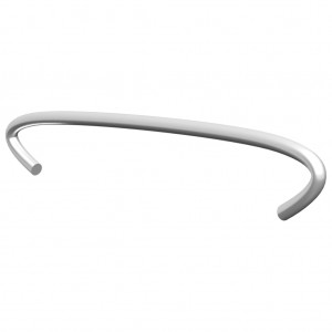 Ganchos de gaviones 100 unidades acero galvanizado 10 cm H