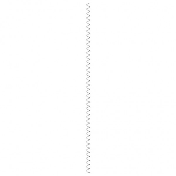 Espirais para gabião 24 pcs aço galvanizado 100 cm M 3