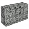 Arriate de gaviones de acero galvanizado 90x30x60 cm 3