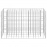 Arriate de gaviones de acero galvanizado 90x30x60 cm 4