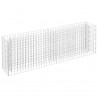 Canteiro elevado/cesto gabião 180x30x60 cm aço galvanizado 2