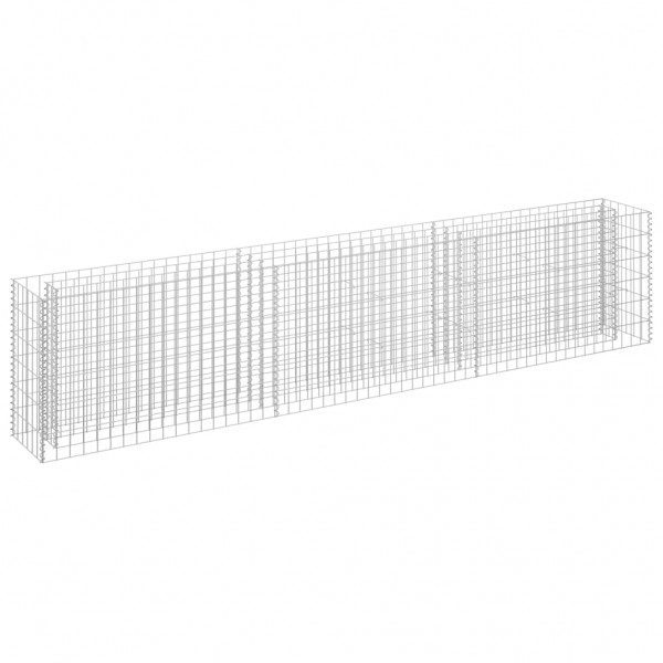 Arriate de gaviones de acero galvanizado 270x30x60 cm M 2