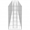 Canteiro elevado/cesto gabião 270x30x60 cm aço galvanizado 5