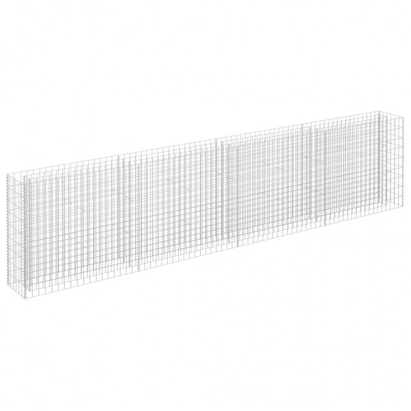 Arriate de gaviones de acero galvanizado 360x30x90 cm M 2