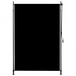 Estore de rolo para exterior 150x270 cm antracite H