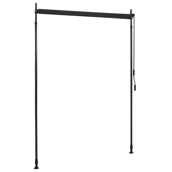 Estore de rolo para exterior 150x270 cm antracite M 5