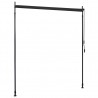 Estore de rolo para exterior 200x270 cm antracite 5