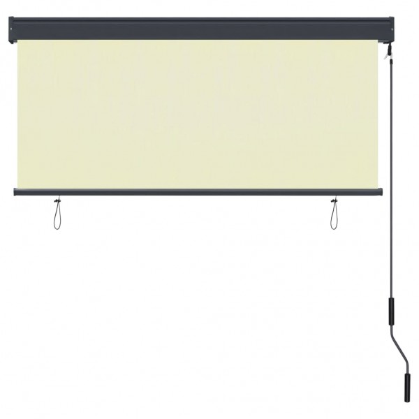 Estore de rolo para exterior 140x250 cm creme M 4