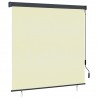 Estore de rolo para exterior 160x250 cm creme 1