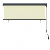 Estore de rolo para exterior 160x250 cm creme 4
