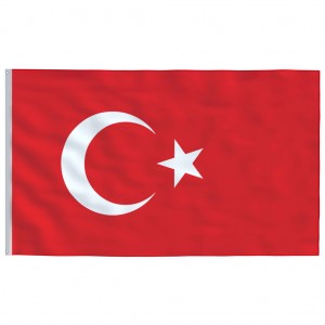 Bandeira da Turquia 90x150 cm H