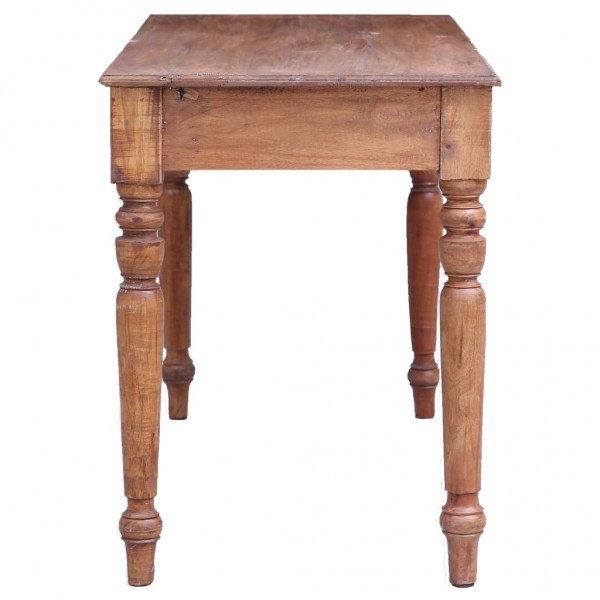 Secretária com gavetas 117x57x75 cm madeira de mogno maciça M 5