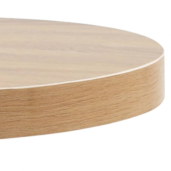 Mesa bistrô 40 cm MDF castanho-claro M 4