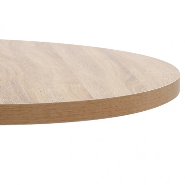 Mesa de bistró MDF marrón claro 80 cm M 4