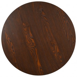 Mesa de bistró MDF marrón oscuro 80 cm H