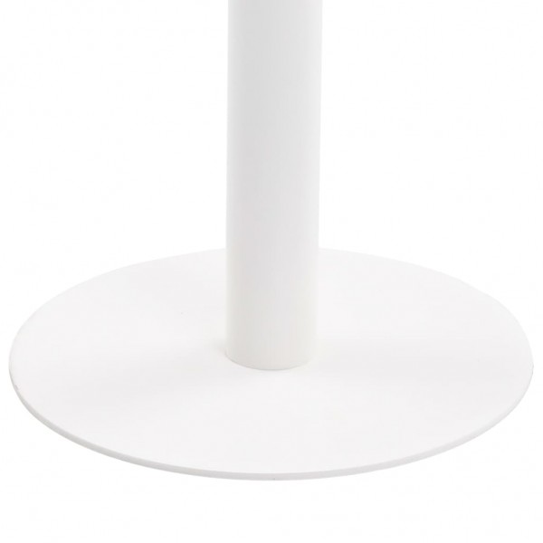 Mesa bistrô 60x60 cm MDF castanho-claro M 5