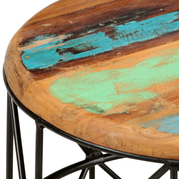 Mesas de centro 2 unidades madera maciza reciclada M 5